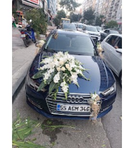 samsun gelin arabası süslemesi