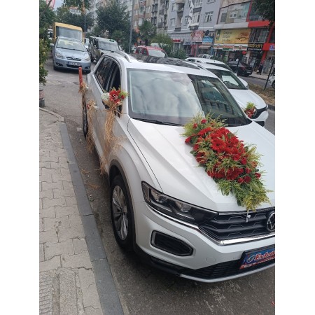 samsun gelin arabası süsleme