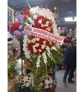 canlı çelenk 3